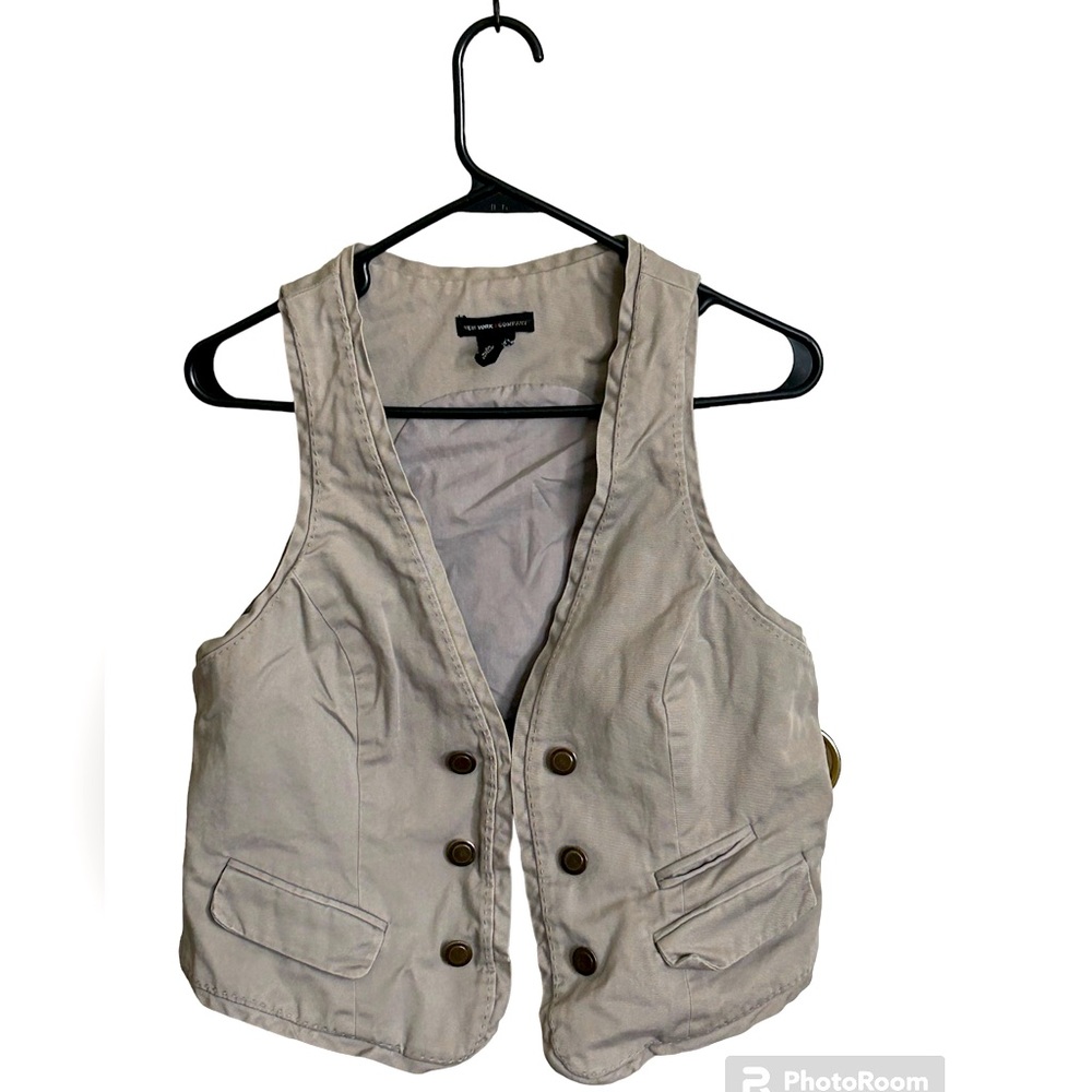 Gray Vintage Vest